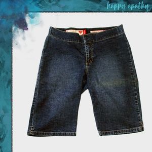 Guess Stretch Denim Bermuda Shorts